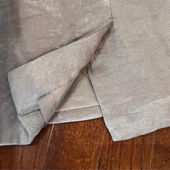 London Times shimmering champagne cocktail dress size 6 - Picture 7 of 9